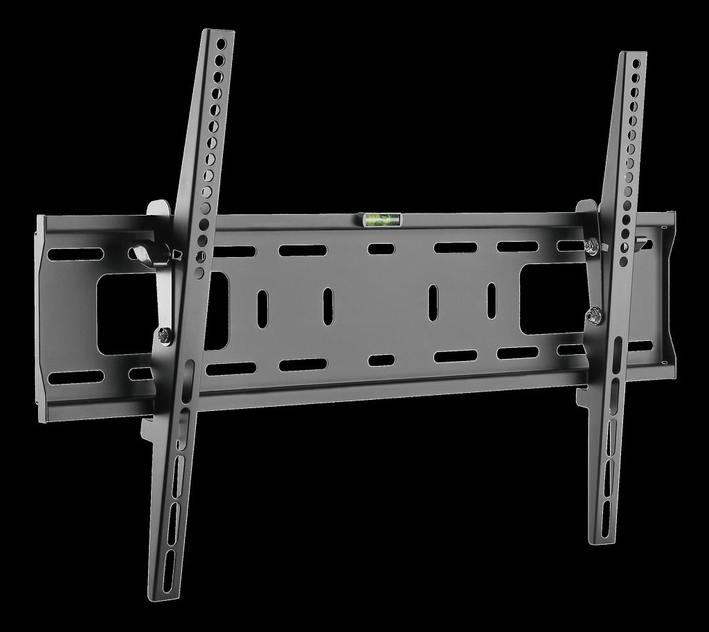 Deltaco vægbeslag til skærm og TV 37-70 tommer, vipbar - sort