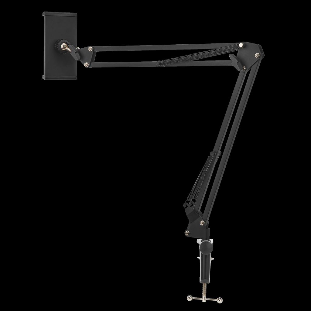 Deltaco stativ för smartphones och surfplattor 4–12,9 tum – svart