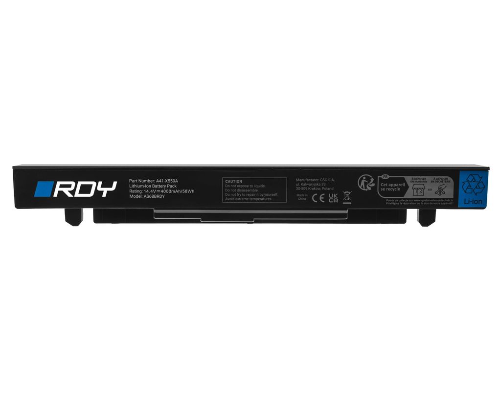 RDY Batteri A41-X550A til Asus A550 F550J F550L R510 R510C R510J R510JK R510L