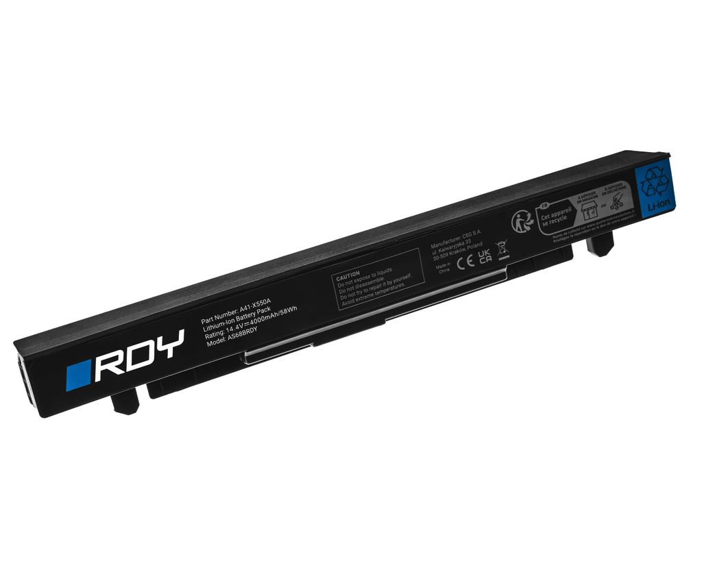 RDY Batteri A41-X550A til Asus A550 F550J F550L R510 R510C R510J R510JK R510L