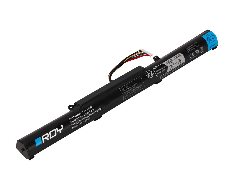 RDY Laptop Batteri A41-X550E for Asus A550 F550 F550D K550 K750 R510 R510D etc.