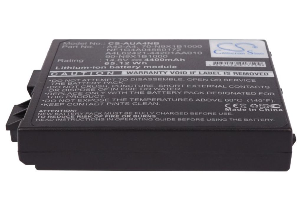 A42-A4 for Asus, 14.8V, 4400 mAh