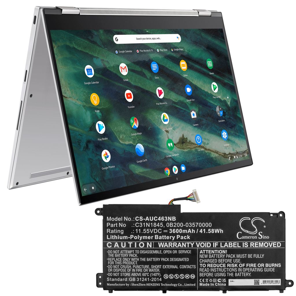 Asus Chromebook C436FA etc.