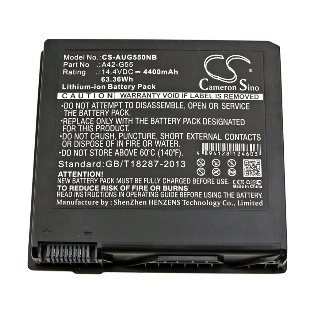 Asus G55XI363VW-BL, 14.4V, 4400 mAh