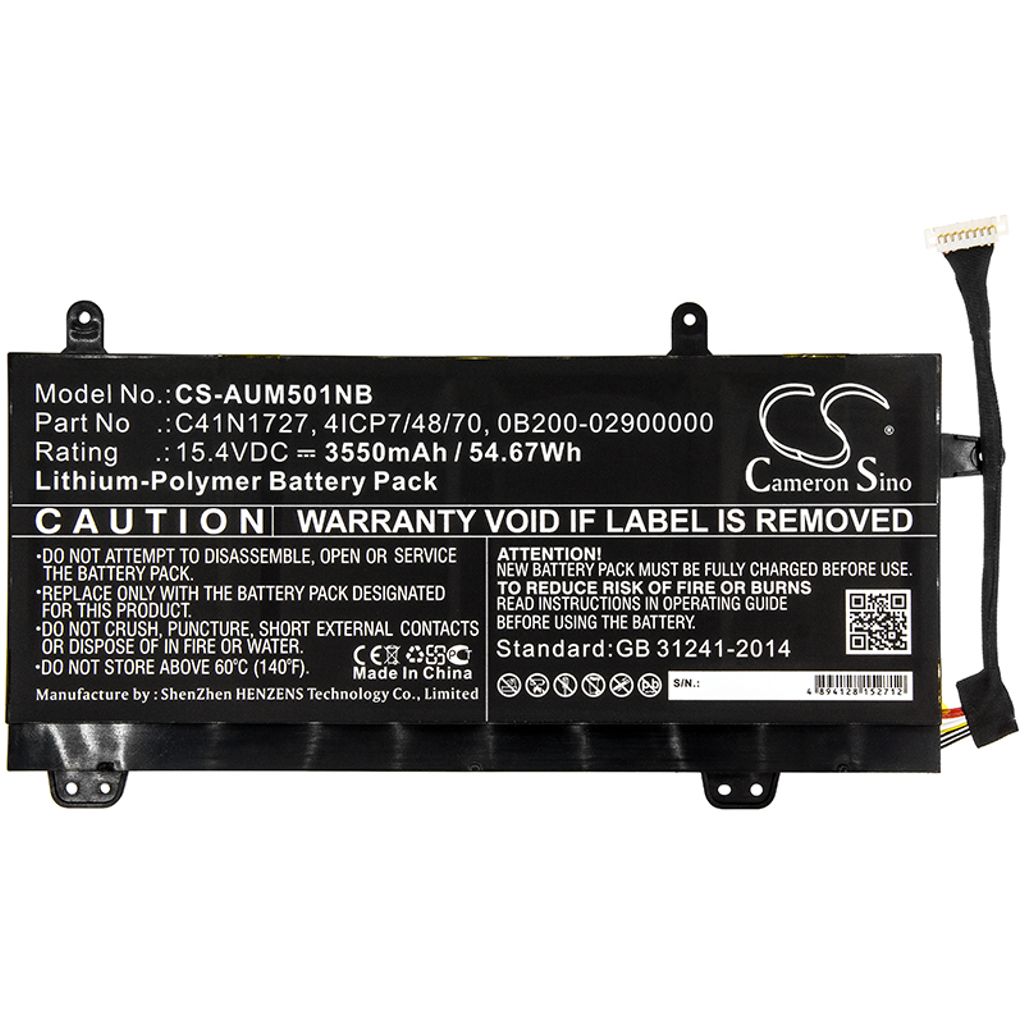 Asus GM501GM-EI017T mfl