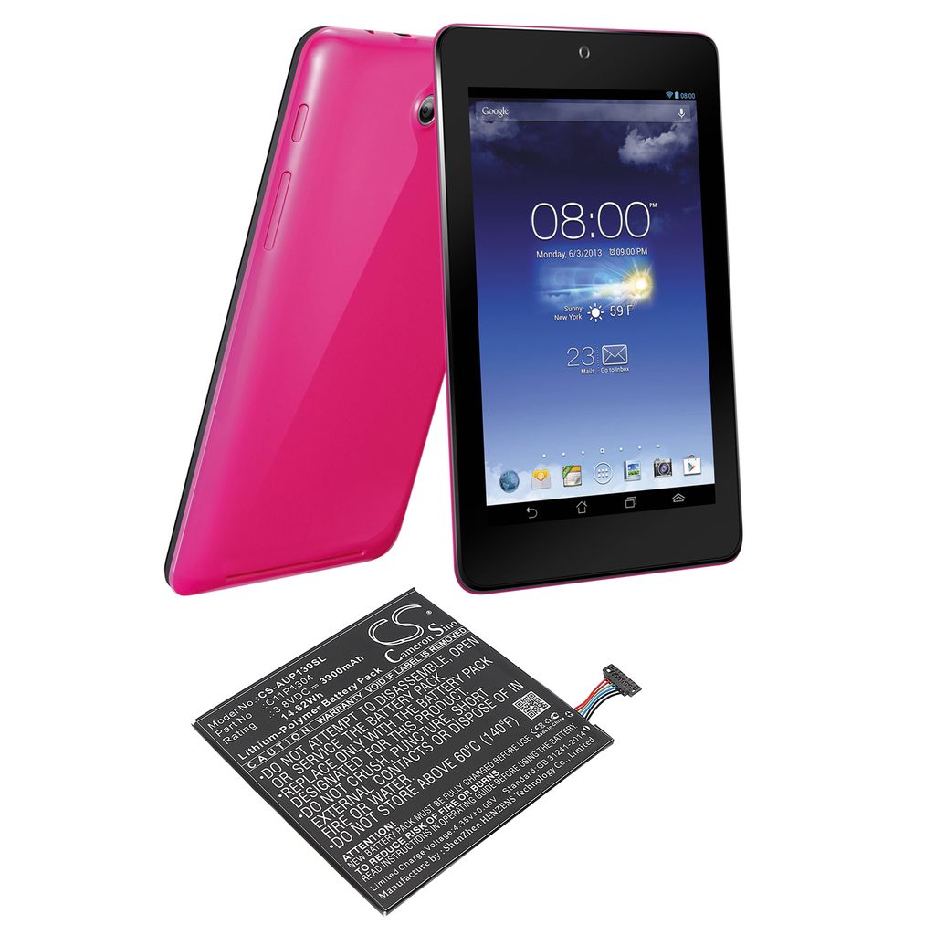 Asus ZenPad 8.0, 3.8V, 3900 mAh