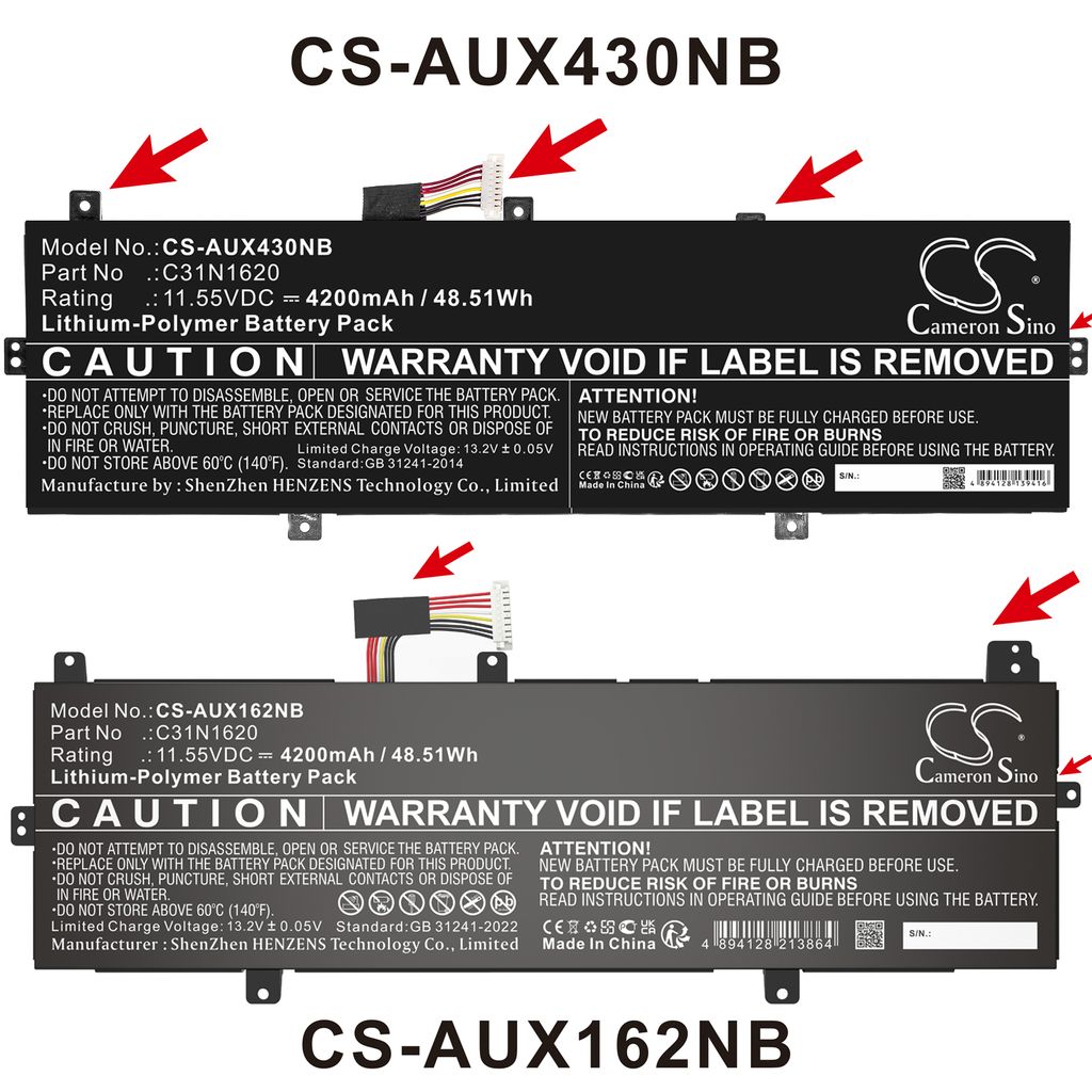 Zenbook UX430UA-DH74, 11.55, 4200mAh