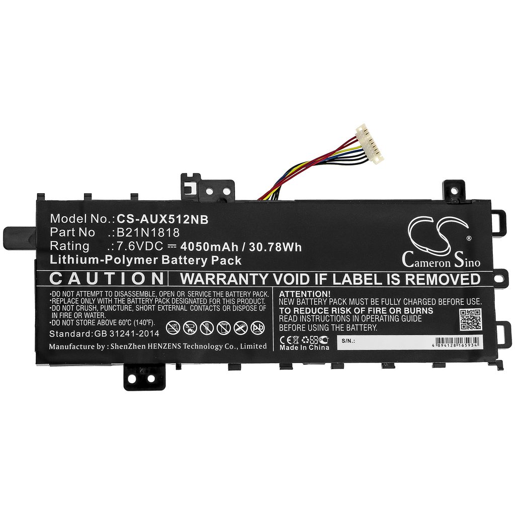 Asus X512da-ej040t etc