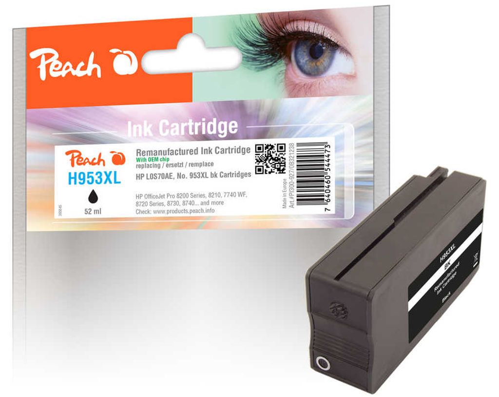 953XL (L0S70AE) Inktcartridge zwart voor HP