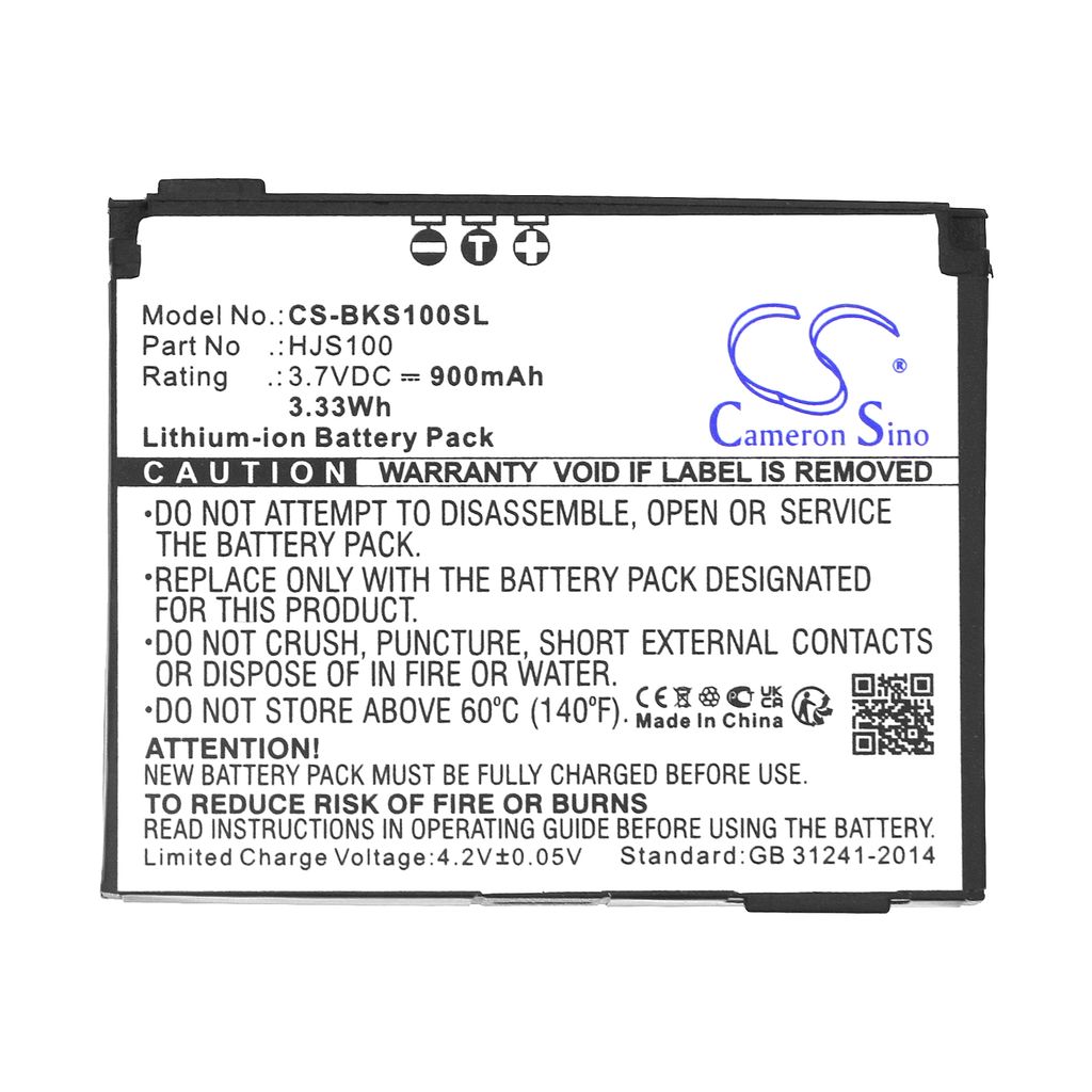 Becker HJS-100, 3.7V, 900 mAh