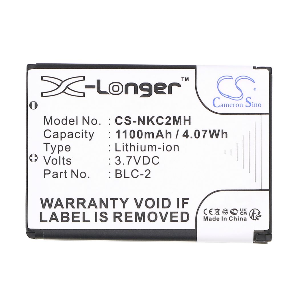 Nokia 3585i, 3.6V (3.7V), 1100 mAh