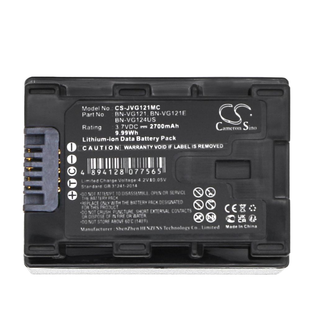 JVC GZ-MS150HEU, 3.7V (3.6V), 2700 mAh