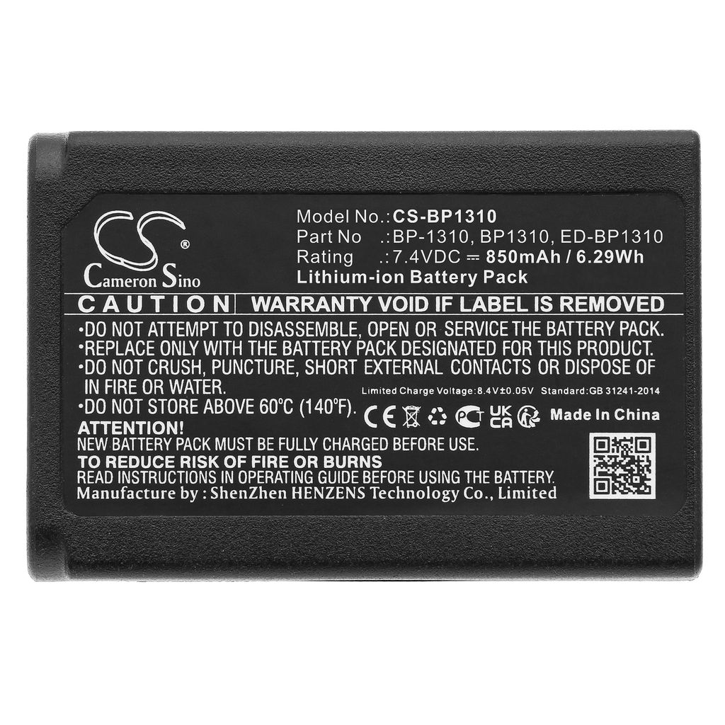 BP-1310 erstatningsbatteri