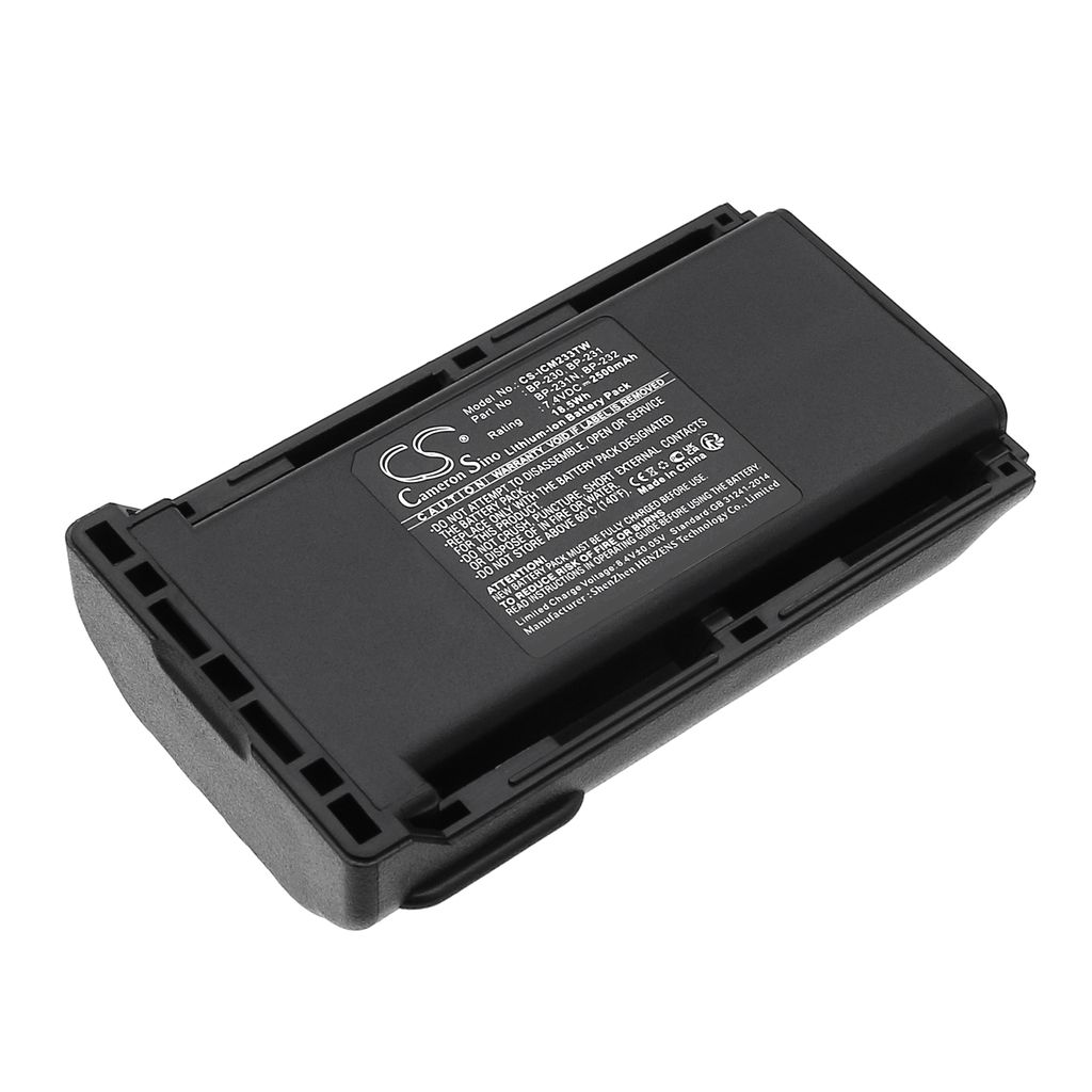 ICOM BP-231 2500 mAh