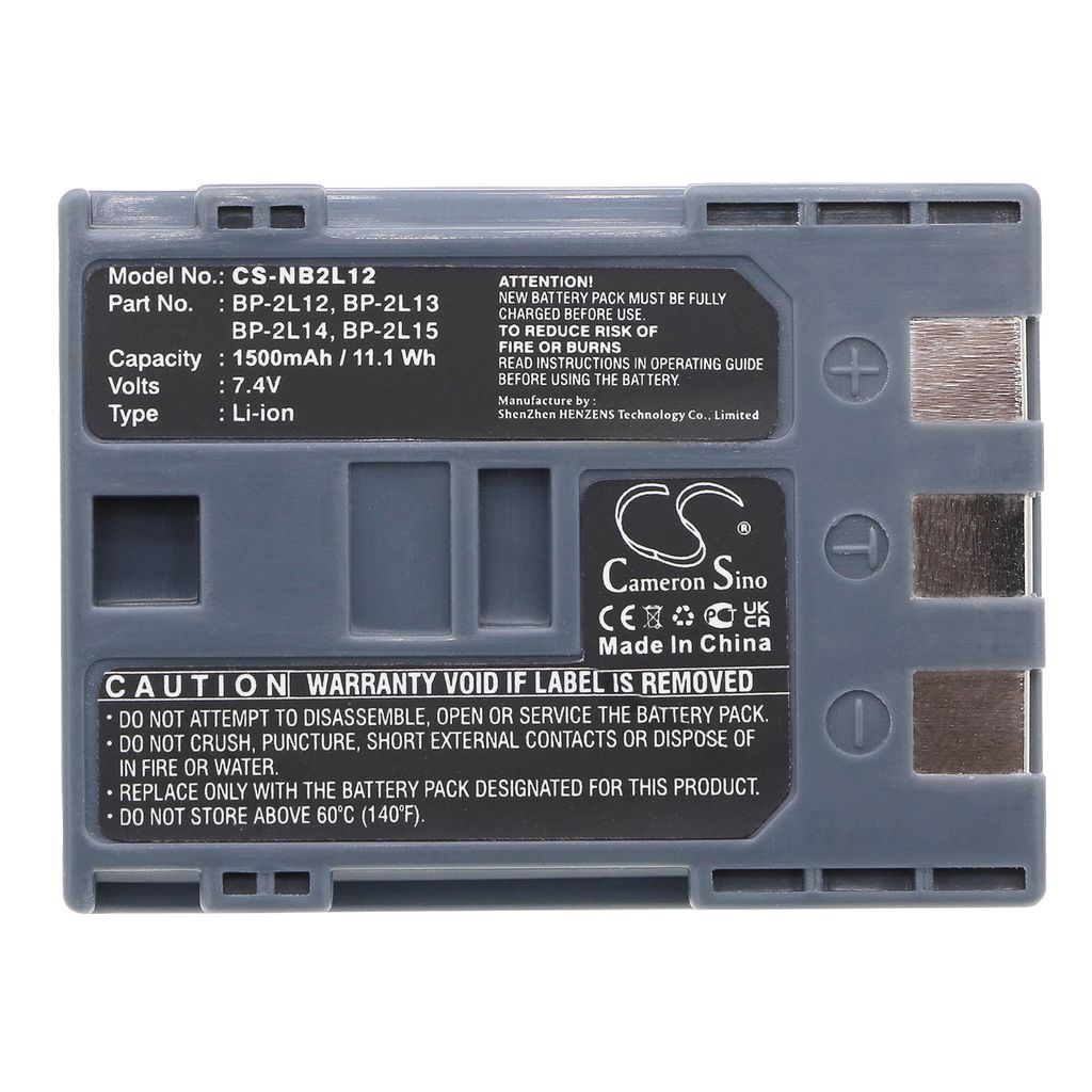 Canon MD215, 7,2 (7,4)V, 1500mAh