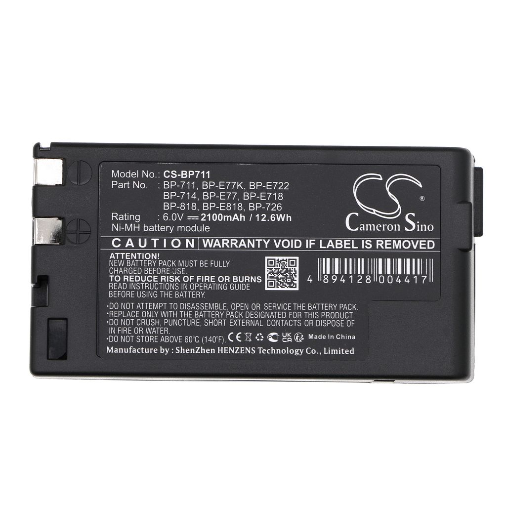 Canon ES-7000, 6V, 2100 mAh