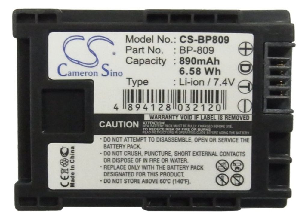 Canon VIXIA HF M41, , 890mAh