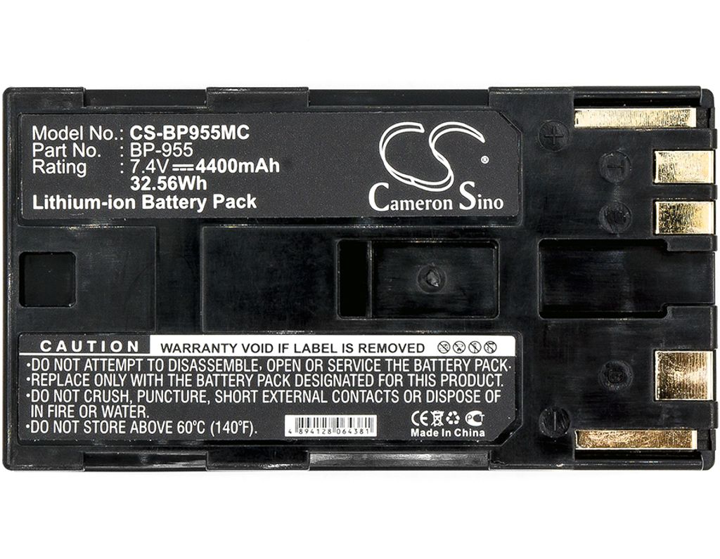 Canon XL2, 7.4V, 4400 mAh