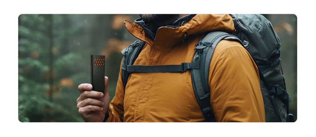 Nitecore CARBO 10000 Gen2 Powerbank 10000mAh med 2 USB-C portar samt laddningskabel