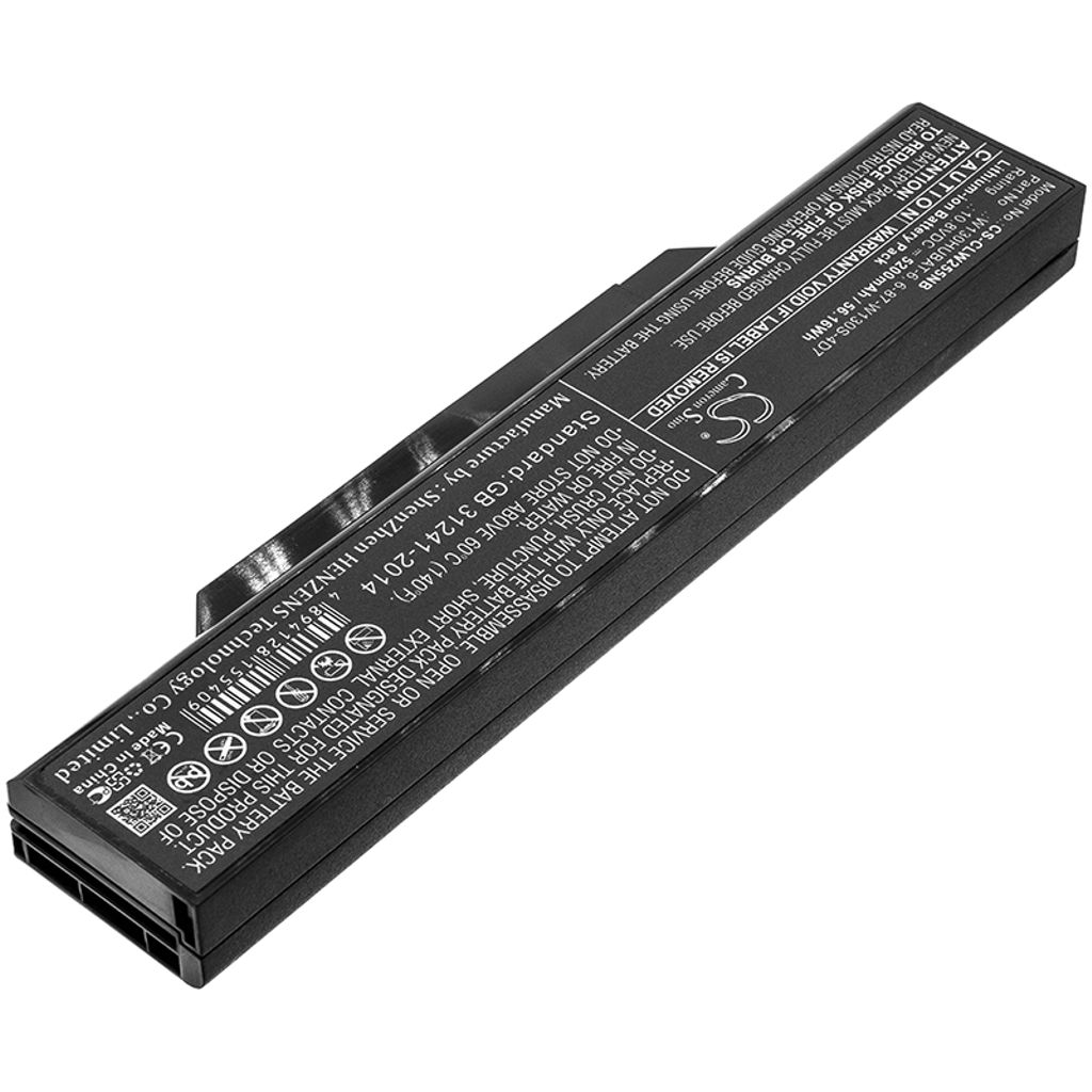 Clevo W130EV, 10.8V, 5200 mAh