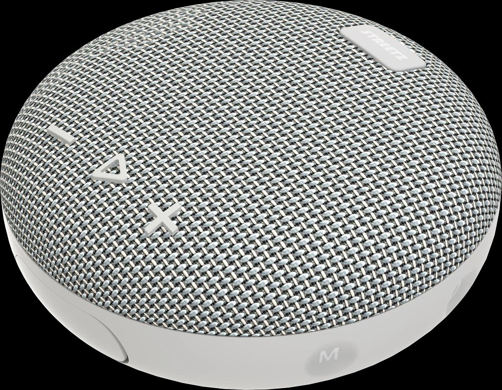 Streetz Vandtæt Bluetooth Højttaler IPX7 TWS 5W – Grå