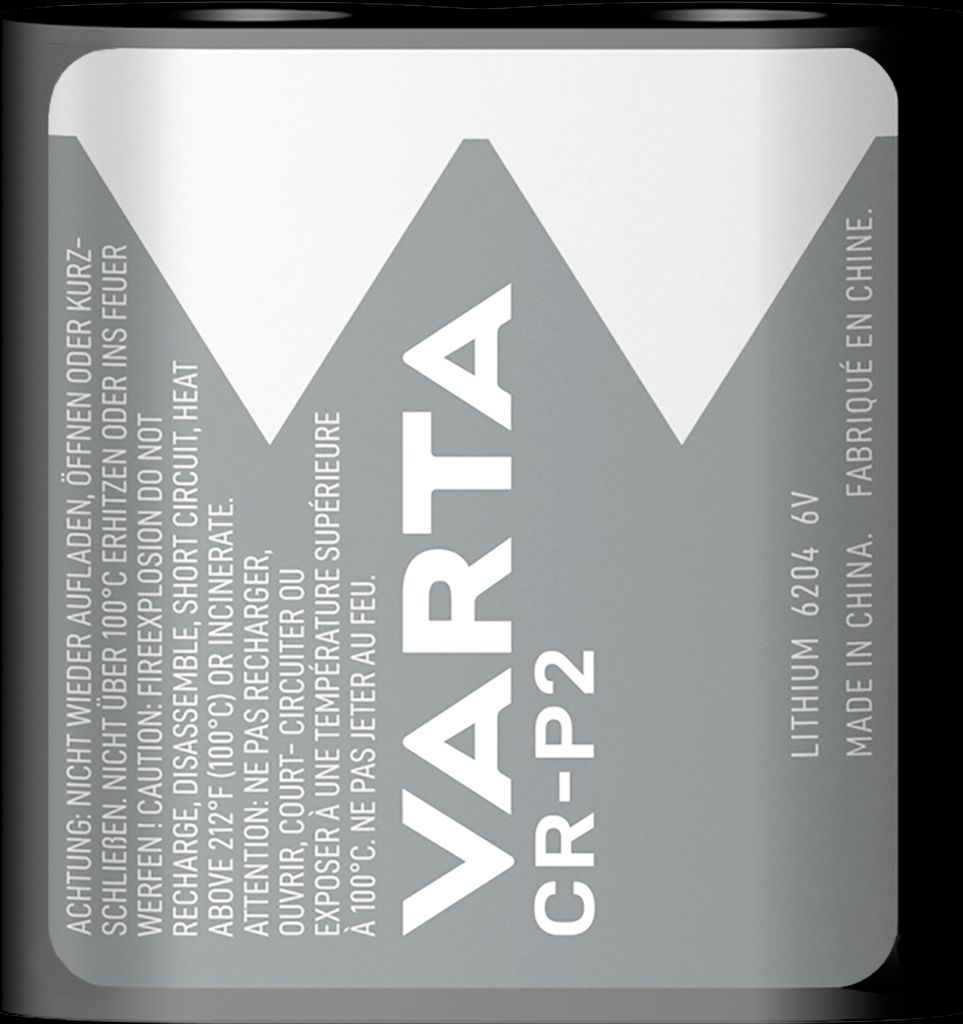 VARTA Lithium Cylindrical battery CR-P2