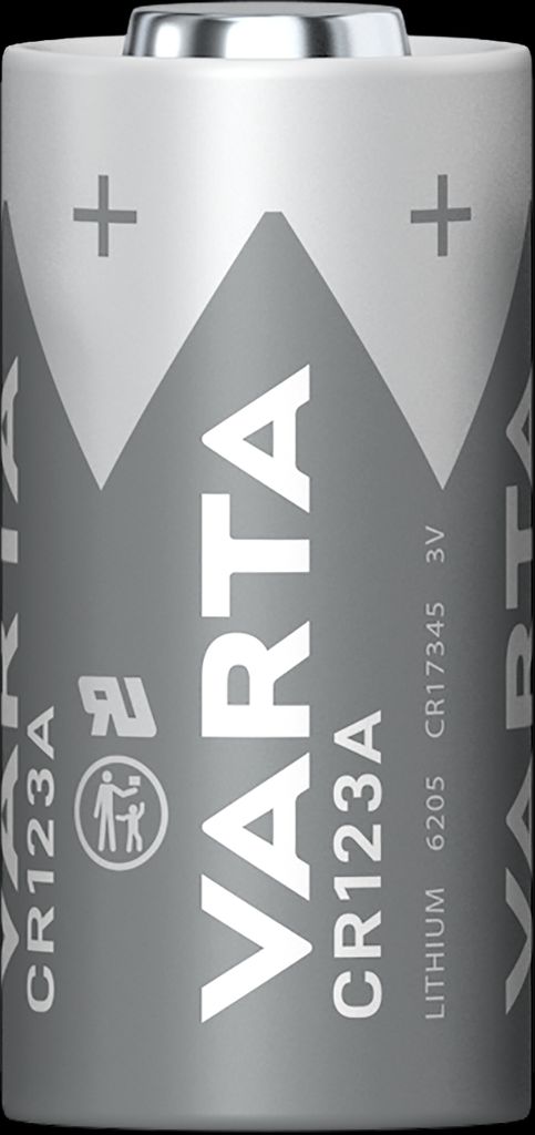 VARTA Lithium Cylindrisk batteri CR123A, 2-pak