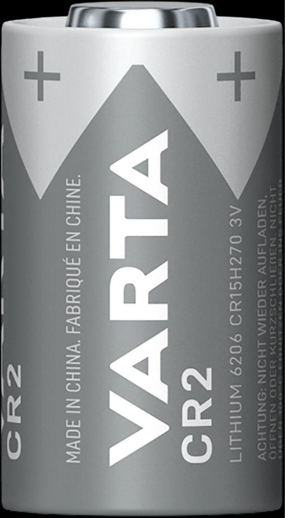 VARTA Lithium Sylindrisk batteri CR2, 2-pak