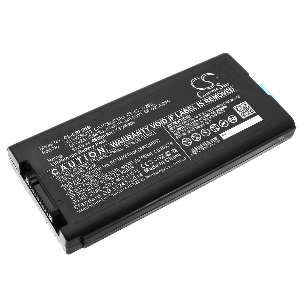 Panasonic ToughBook CF52, 11.1V, 6600 mAh