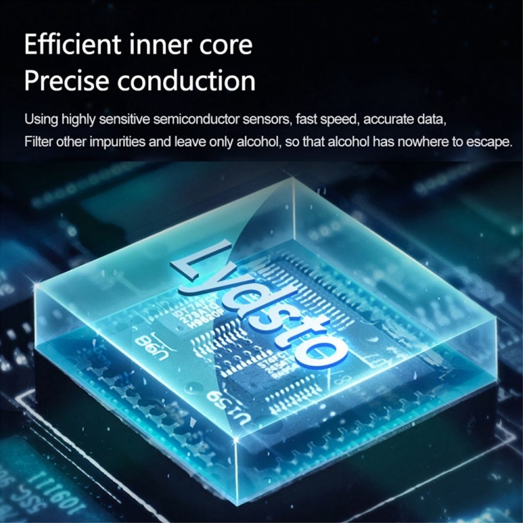 Xiaomi Youpin Lydsto Digitaalinen Alkoholimittari - Musta