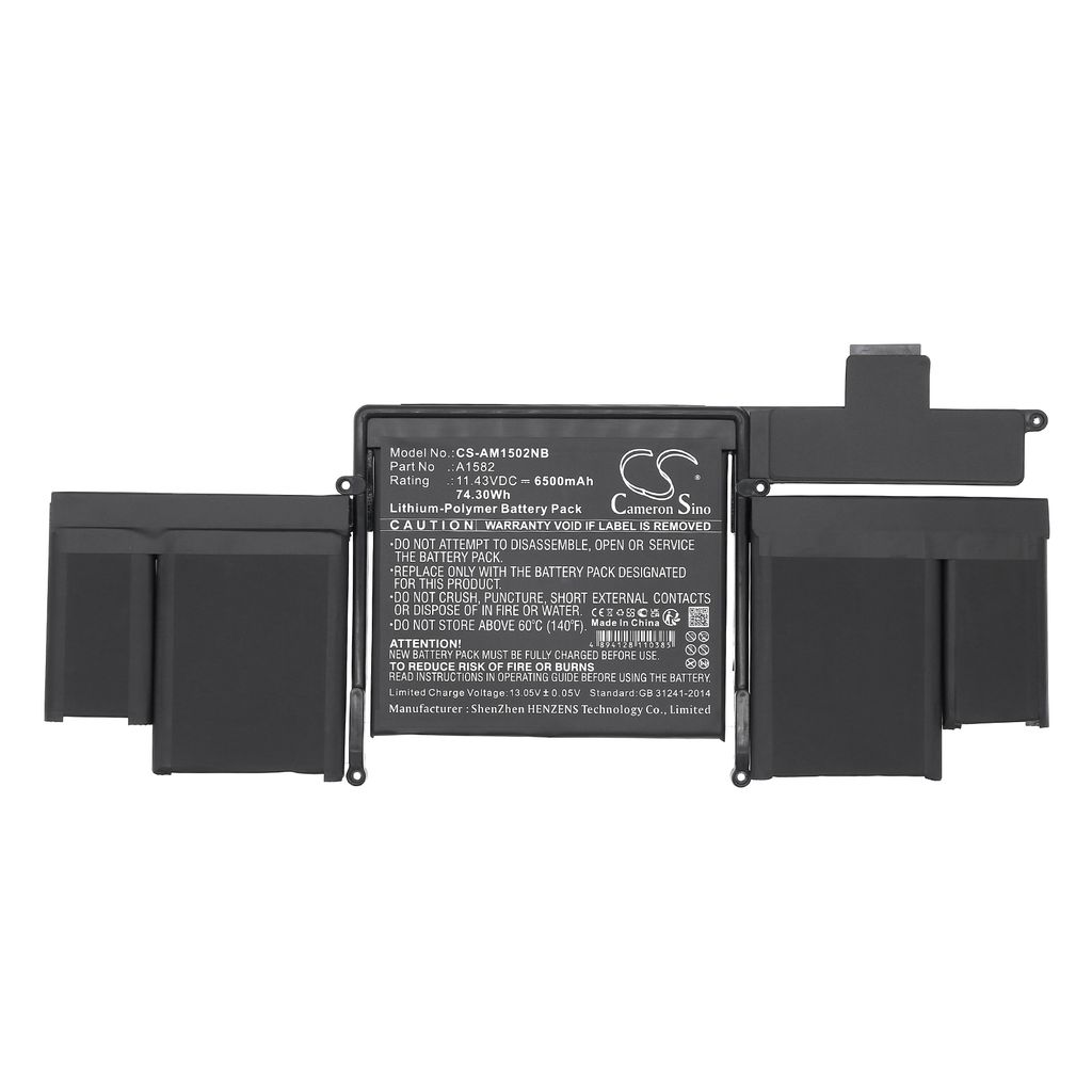 Laptop battery for MacBook Pro 13" Retina 2015 A1582