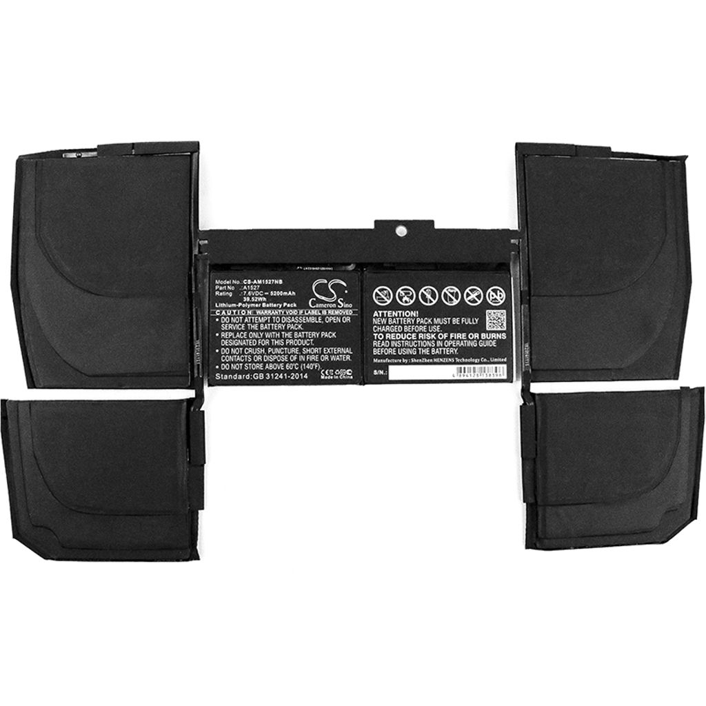 Cameron Sino Laptop battery for MacBook 12" Retina 2015-2016 A1534