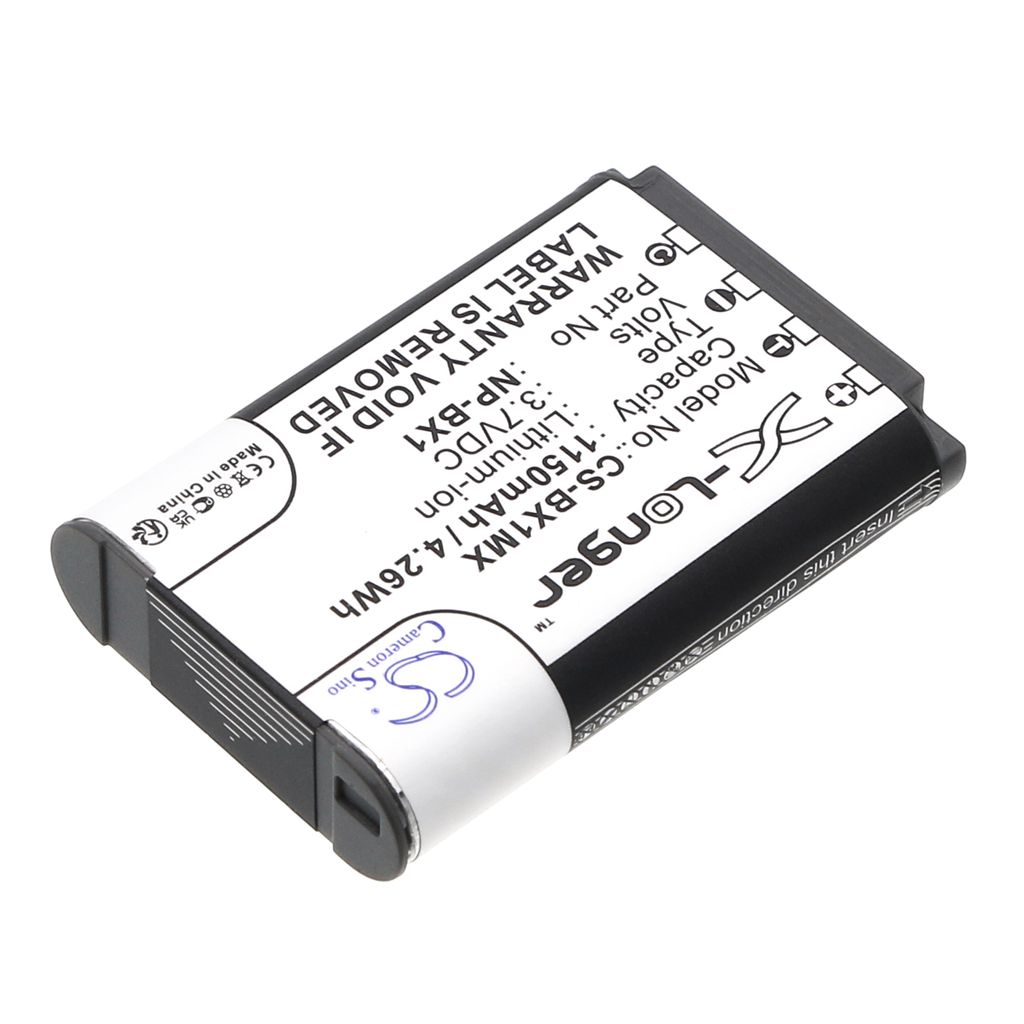 Sony Cyber-Shot DSC-HX300, 3.6V (3.7V), 1150 mAh