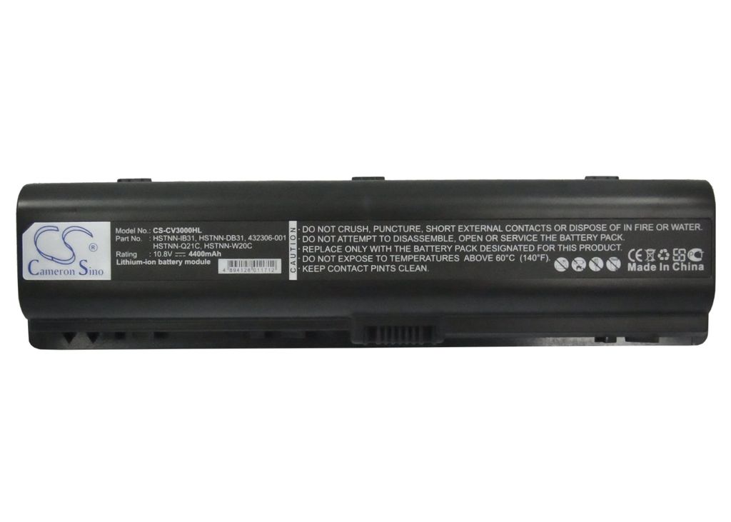 Hp Pavilion dv2607tx, 10.8V, 4400 (6-cell) mAh