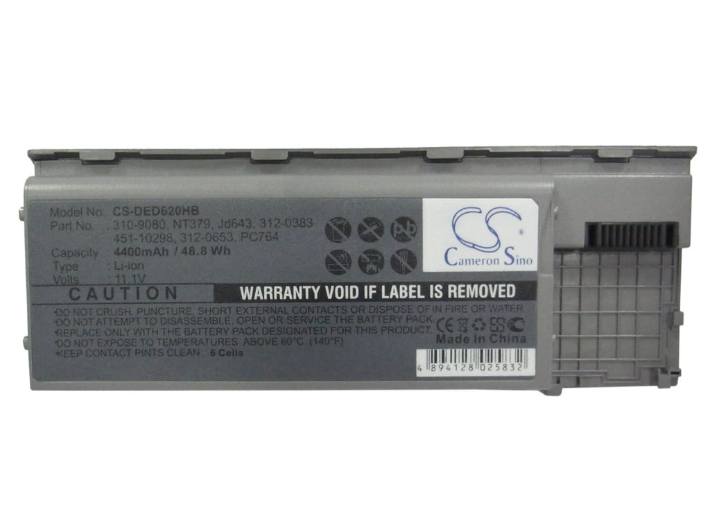 451-10299 for Dell, 11.1V, 4400 mAh