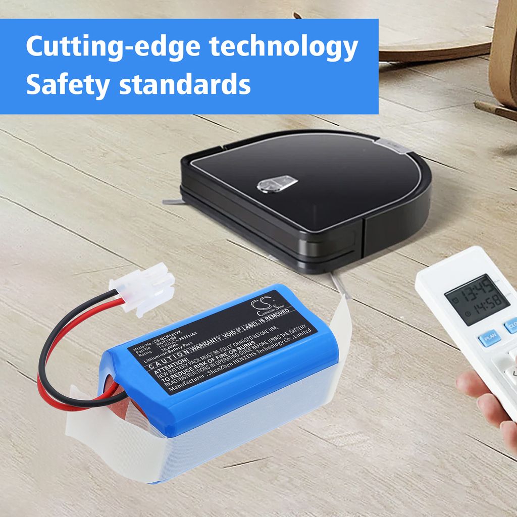 Batteri til ILIFE V7s Pro etc.