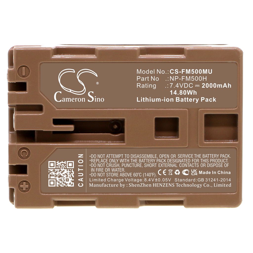 alpha DSLR-A100, 7.4V, 2000mAh