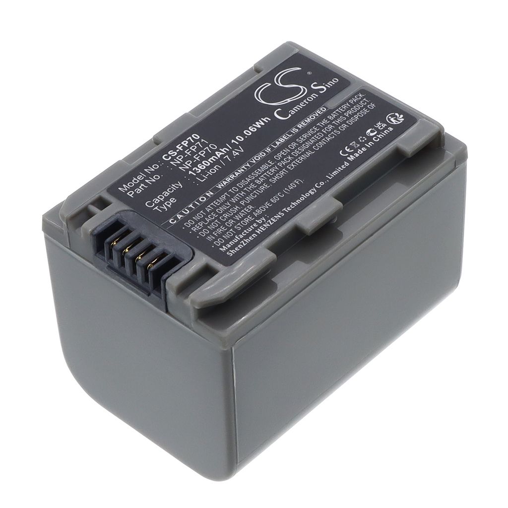 Batterij voor Sony NP-FP70