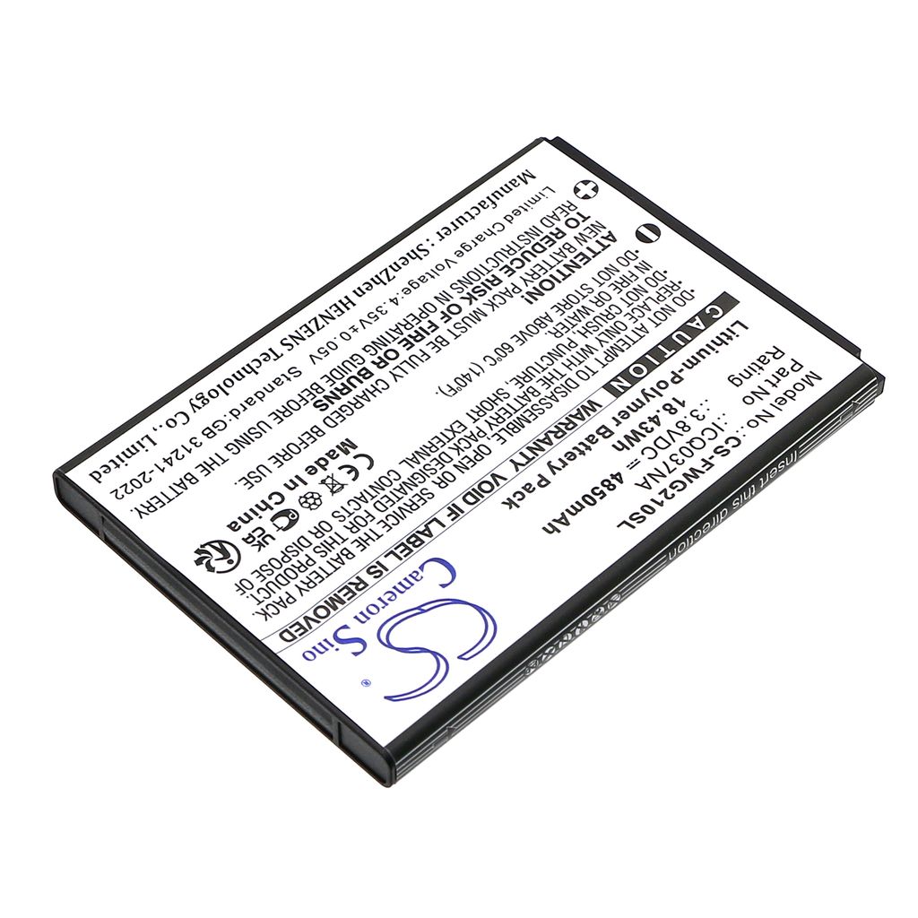 A50, 3.8V, 4850mAh