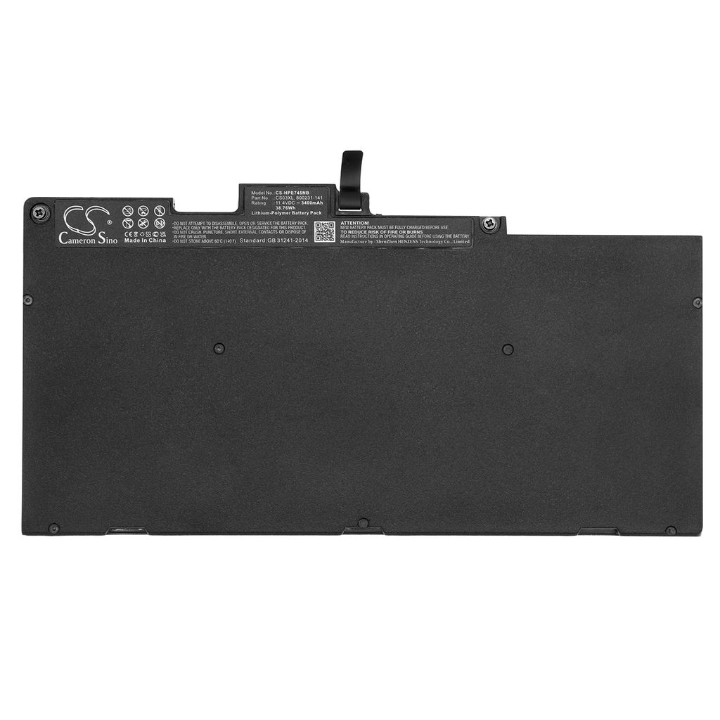 Hp EliteBook 840 G3, 11.4V, 3400 mAh