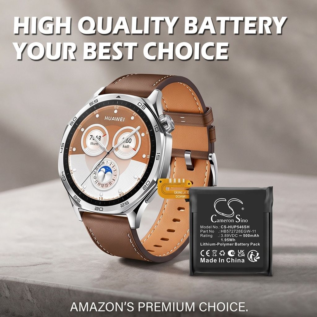 Watch GT5 46mm 3.89V 500mAh