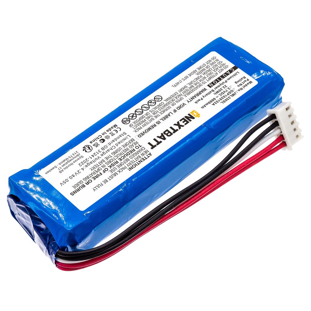 JBL Charge 3 Stealth Edition 3,7V 6000mAh