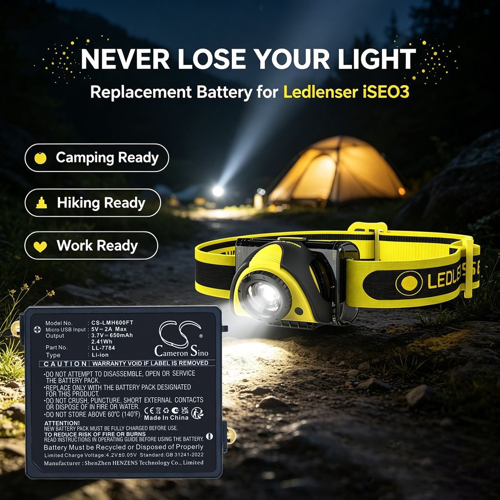 Ledlenser iSEO3 usw.