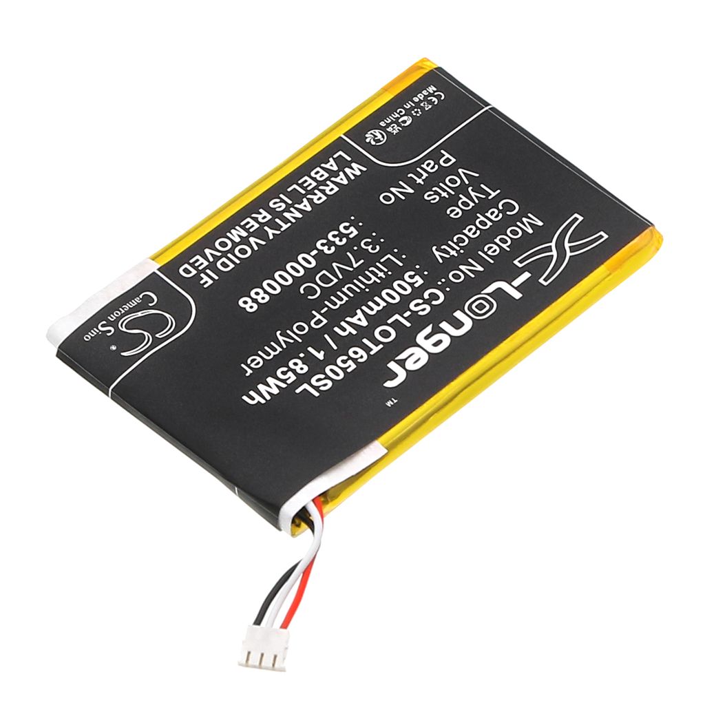 Logitech 1506, 3.7V, 500mAh Akku Kaukosäätimelle