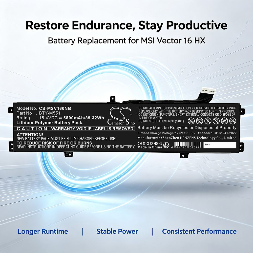 MSI Vector 16 etc.