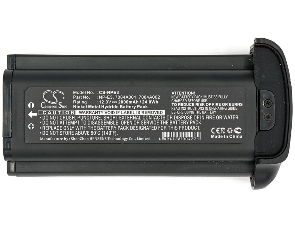 Battery for Canon NP-E3