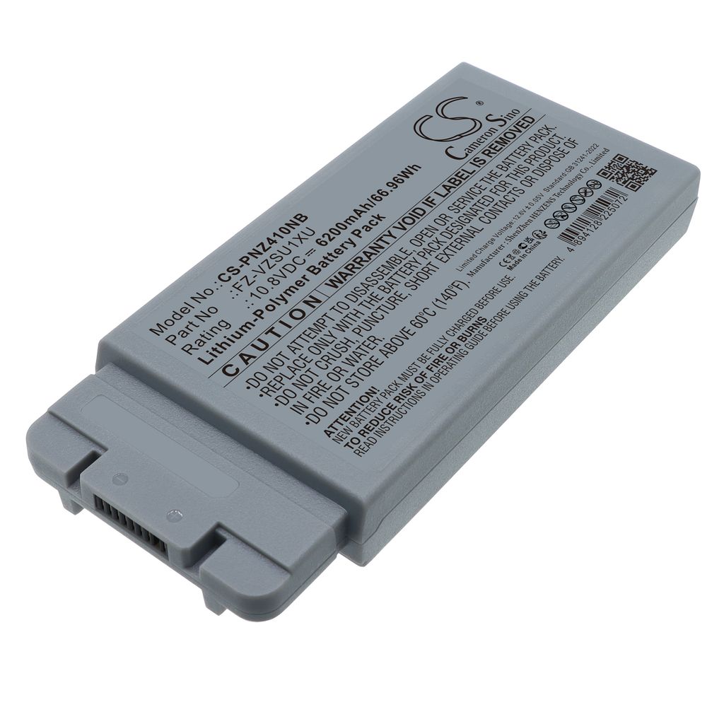 FZ-VZSU1XU för Panasonic, 10.8V, 6200mAh