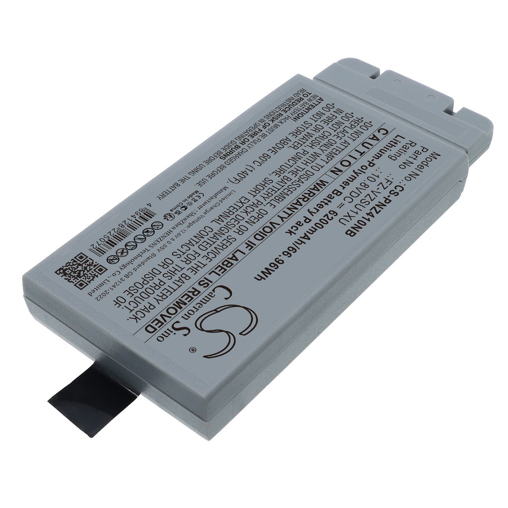 FZ-VZSU1XU för Panasonic, 10.8V, 6200mAh