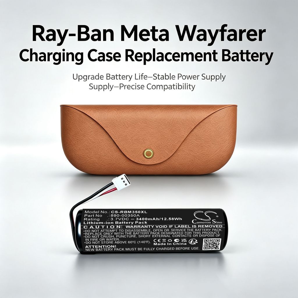 Ray-ban Meta Wayfarer Laddfodral etc.