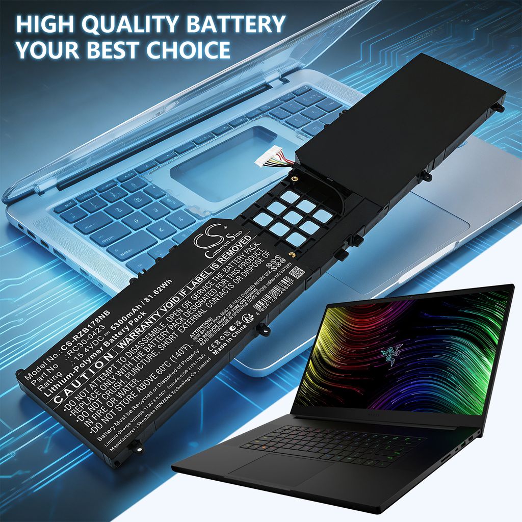 Razer Blade 17 Early 2022 etc.